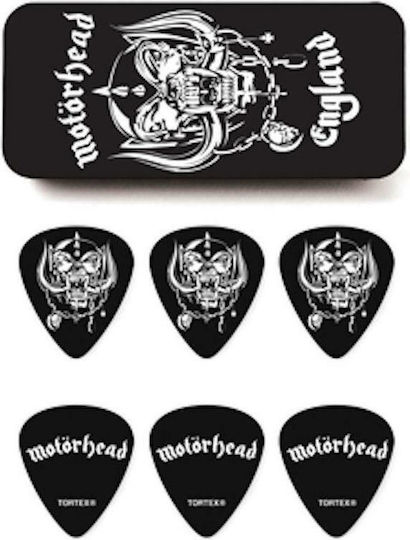 Dunlop Guitar Picks Motörhead Warpig Thickness 0.88mm Set 6pcs Black