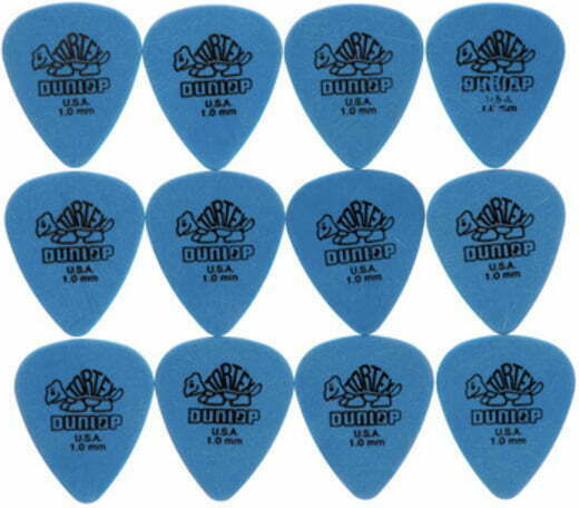 Dunlop Picks Guitar Tortex Standard Thickness 1mm Set 12pcs