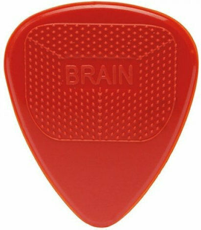 D'Andrea D'Andrea Guitar Picks Snarling Dog Brain Thickness 0.73mm Packaging 1pc Red Medium
