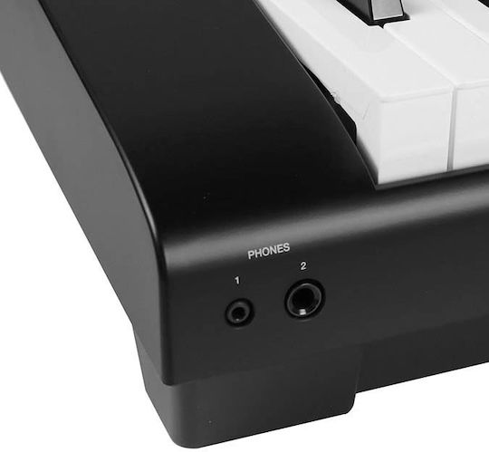 Medeli Electric Stage Piano SP201 with 88 Weighted Keys Built-in Speakers and Connection with Headphones and Computer Black