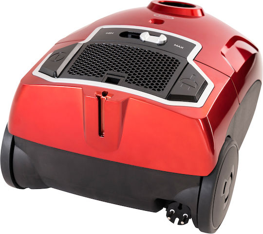 Juro-Pro Malta Aspirator 800W cu sac 3lt Roșie