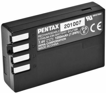 Pentax Camera Battery D-Li109 39067 Lithium Ion (Li-Ion)