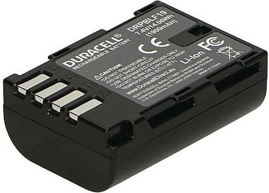 Duracell Μπαταρия за фотоапарат DRPBLF19 Литиево-йонни (Li-Ion) 1900mAh Съвместима с Panasonic