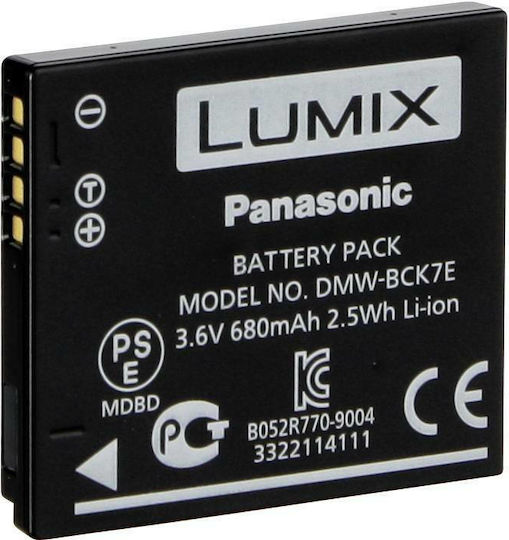 Panasonic Μπαταρия за фотоапарат DMW-BCK7 Литиево-йонни (Li-Ion) 680mAh