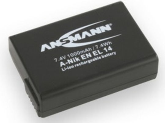 Ansmann Camera Battery A-Nik EN EL 14 1400-0042 Lithium Ion (Li-Ion)