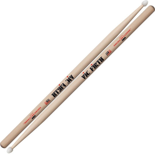 Vic Firth Hickory Палчици Барабани American Classic 2B с Форма на Връх Drop