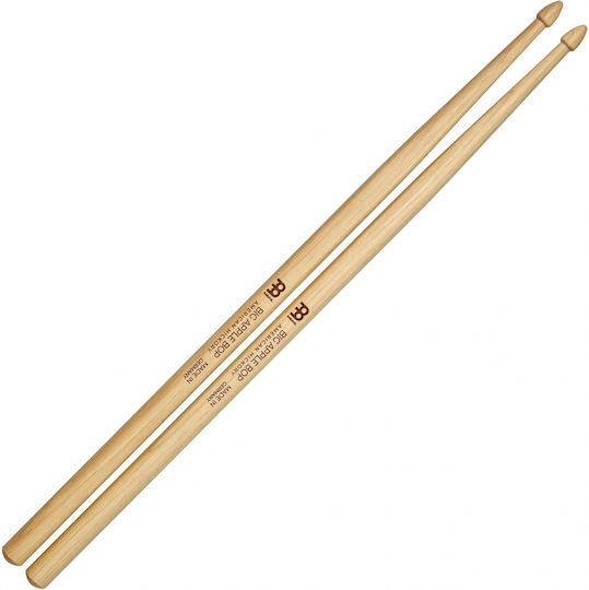 Meinl Hickory Drumsticks Drums Big Apple Bop 7A with Tip Shape Acorn American