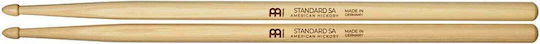 Meinl Hickory Bețe Tobe Standard American 5A cu Vârf de Formă Ghindă