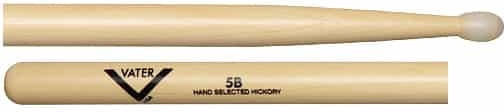 Vater Hickory Μπαγκέτες Ντραμς 5B με Σχήμα Μύτης Acorn
