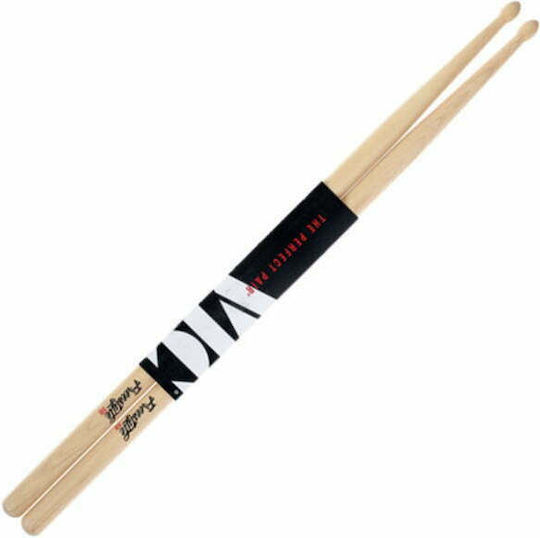 Vic Firth Hickory Палчици Барабани American Concept Freestyle 5B с Форма на Връх Drop
