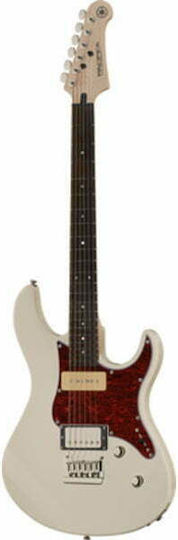 Yamaha PAC-311H Electric Guitar Stratocaster with HH Pickup Configuration Vintage White