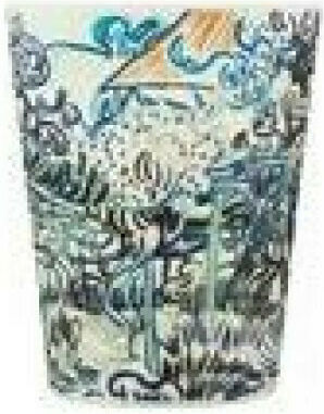 Ecoffee Cup Van Gogh Old Vineyard Κούπα Μπαμπού με Καπάκι Μπλε 350ml