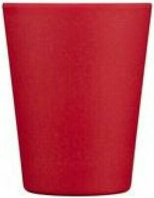 Ecoffee Cup Red Dawn Mug Bamboo with Lid Red 350ml