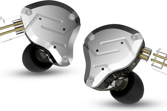 KZ In-ear headphones In Ear ZS10 Pro Silver