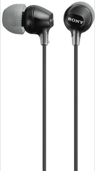 Sony MDREX15LP In-Ear Wired Earbuds - Black