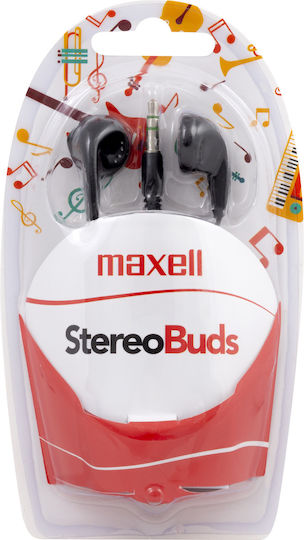 Maxell Ακουστικά Ψείρες Earbuds EB-95 Μαύρα
