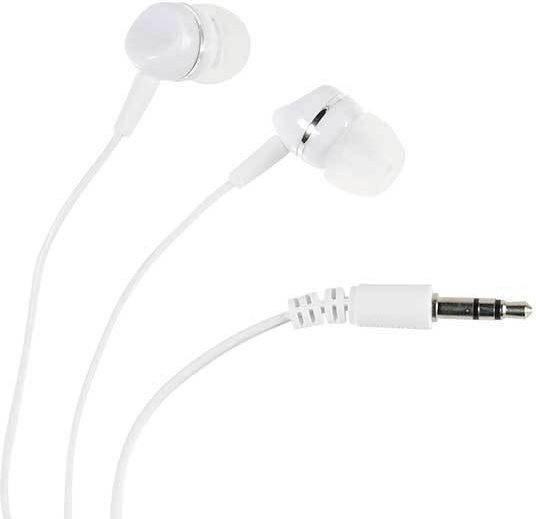 Vivanco Ακουστικά Ψείρες In Ear SR3 Λευκά