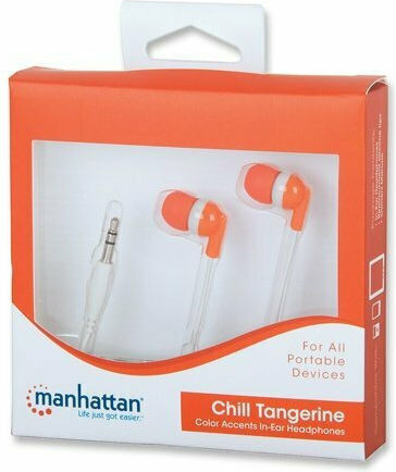 Manhattan Ohrhörer In Ear Color Accents Orange