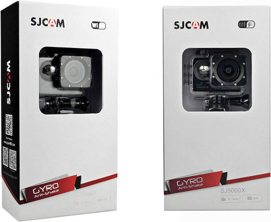 SJCAM SJ5000X Action Camera 4K Ultra HD Underwater with Case Standard with 2 Inch Screen and Wi-Fi Black