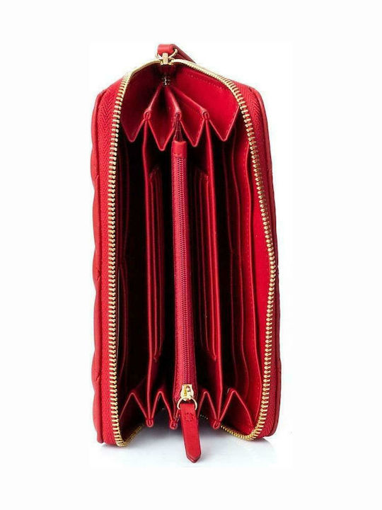 Large Women's Wallet Red