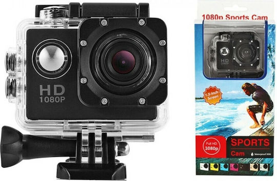 SDV4 Action Camera Full HD (1080p) Υποβρύχια (με Θήκη) με Οθόνη 1.5" Μαύρη