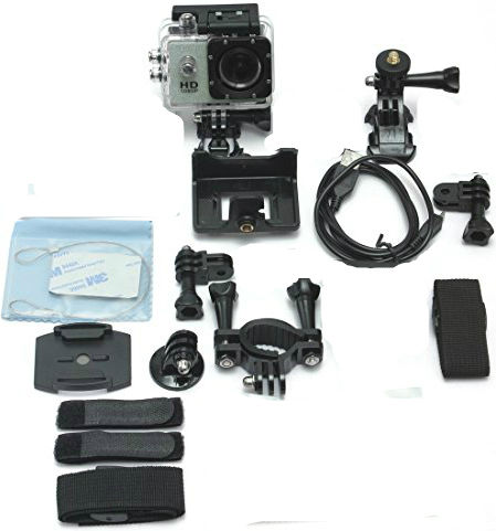 SDV4 Action Camera HD (720p) Υποβρύχια (με Θήκη) με Οθόνη 1.5" Μαύρη