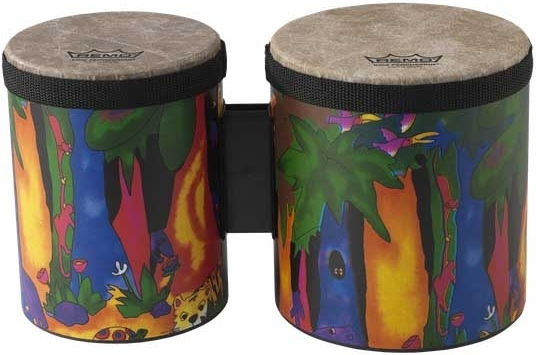 Remo Kids Percussion Bongo Rain Forest