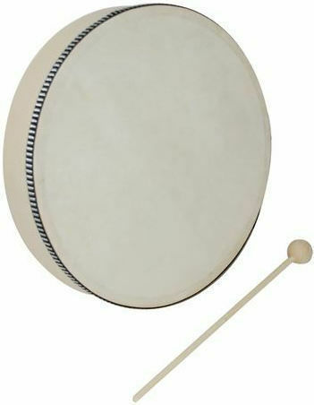 Granite Tambourine non-Tunable With Mallet 10"