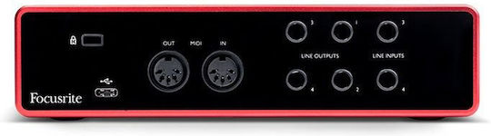 Focusrite Scarlett 4i4 3rd Gen | Skroutz Romania