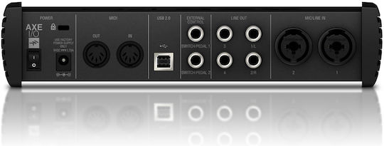 IK Multimedia AXE I/O Εξωτερική Επαγγελματική Κάρτα Ήχου με Σύνδεση USB