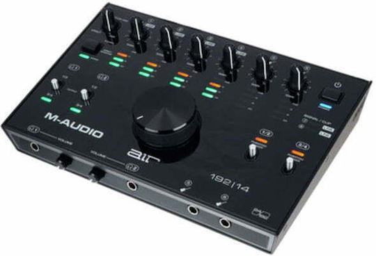 M-Audio AIR 192|14 Εξωτερική Επαγγελματική Κάρτα Ήχου με Σύνδεση USB