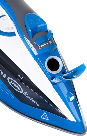 Juro-Pro Blueberry Σίδερο Ατμού 2800W με Κεραμική Πλάκα και Συνεχόμενη Παροχή 40gr/min