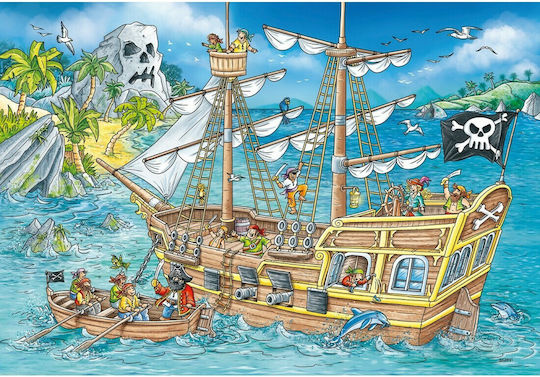 Kinderpuzzle Piraten für 4+ Jahre+ Jahre 48pcs Ravensburger
