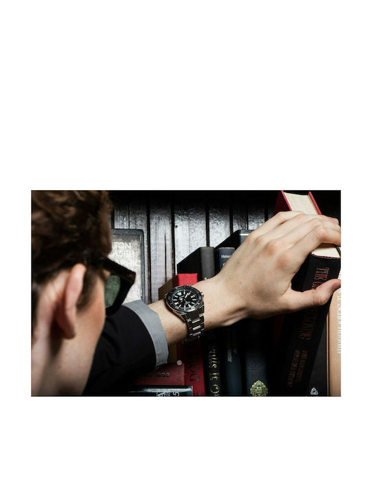 Seiko Prospex Ρολόι Αυτόματο με Μεταλλικό Μπρασελέ Seiko Prospex Ρολόι Αυτόματο με Μεταλλικό Μπρασελέ