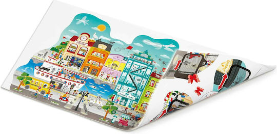 Wooden Kids Puzzle Animated City 49pcs Hape