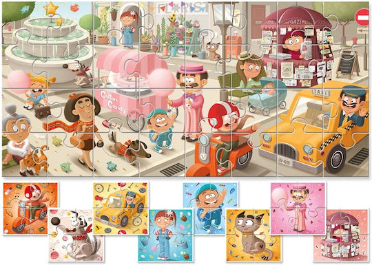 Kids Puzzle City for 2+ years+ Years 32pcs Ludattica