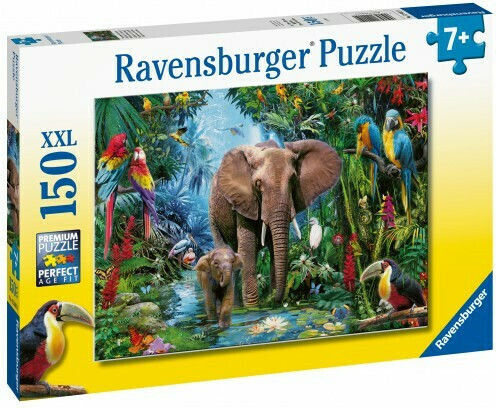 Kids Puzzle XXL Elephants for 7+ Years 150pcs Ravensburger