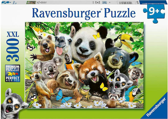 Детски Пъзел Wildlife Selfie за 9+ години+ Години 300бр Ravensburger