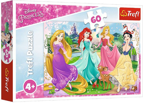 Детски Пъзел Charming Princesses за 5+ Години 100бр Trefl