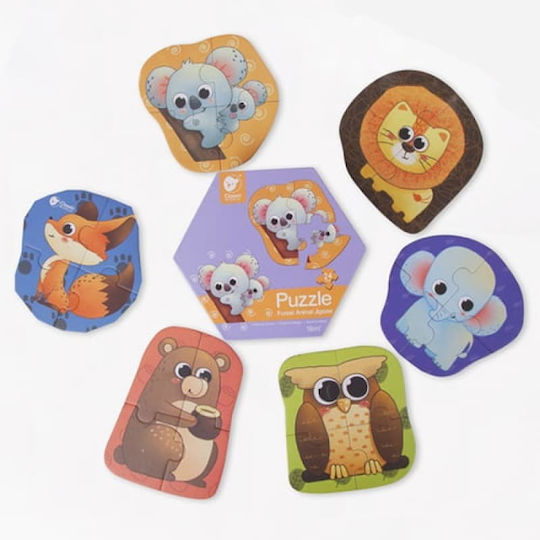 Kids Puzzle Forest Animals for 1.5+ years+ Years 24pcs Classic World