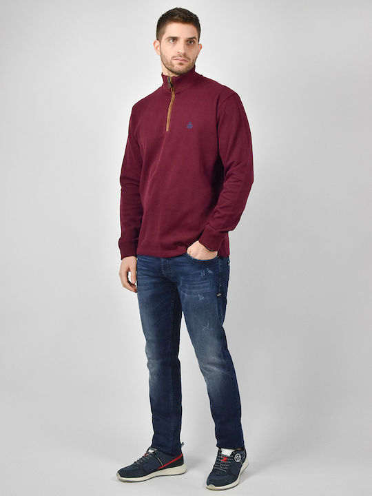 Long Sleeve Sweater Burgundy