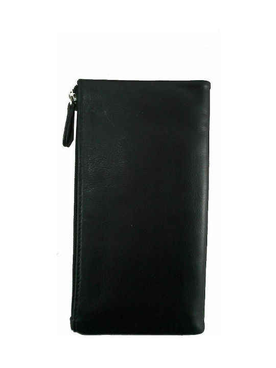 Kion 832 Large Leather Women's Wallet Black