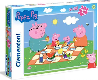 Kids Puzzle Peppa Pig for 3++ Years 24pcs Clementoni