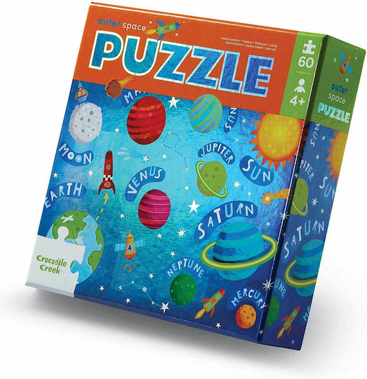 Kids Puzzle Space for 4+ years old+ Years 60pcs Crocodile Creek