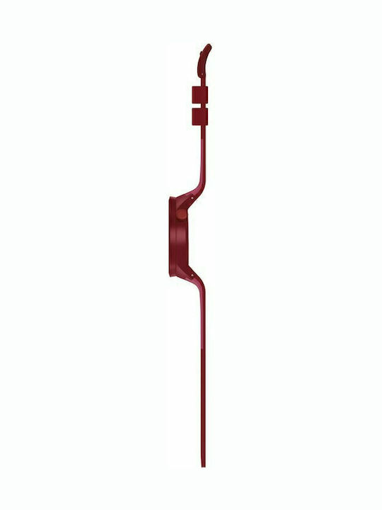 Swatch BB Kurenai Men's Watch 47mm Battery with Red Rubber Strap