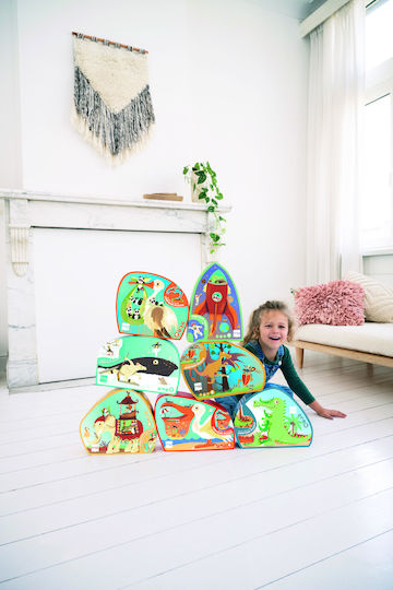 Детски Пъзел Contour Whale за 4+ години+ Години 60бр Scratch Europe
