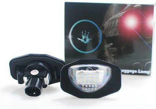 M-Tech Φώτα Πινακίδας Led 12V για Toyota Alphard 2τμχ
