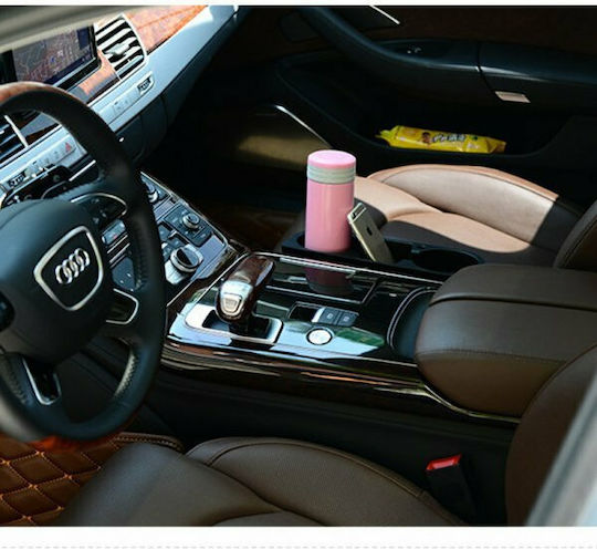 Factory Car Cup Holder Car Valet with Mobile Mount 2 Positions for Console in Black Color