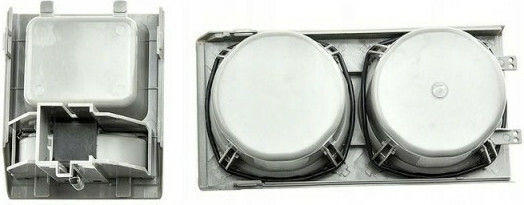 Carner Car Cup Holder Multiple use 2 Positions for Console BMW Series 3 E46 1999-2005 Gray