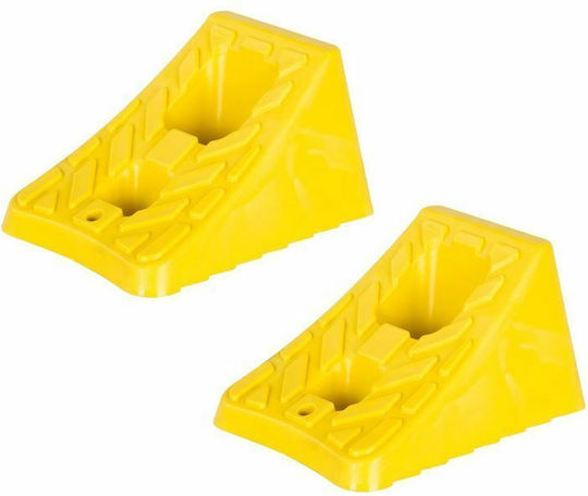 Doorado LKW-Radkeil Kunststoff-Leichtgewichtsradkeil 20x14x12 cm.